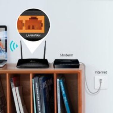 Router Wi-Fi 4G LTE Tốc Độ 300 Mbps TP-LINK MR6400