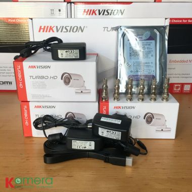TRỌN BỘ 3 CAMERA HIKVISION 1080P