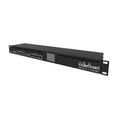 Router Mikrotik RB4011iGS+RM 10 cổng Gigabit, CPU Quad-core 1.4Ghz, RAM 1GB, SFP 10Gb
