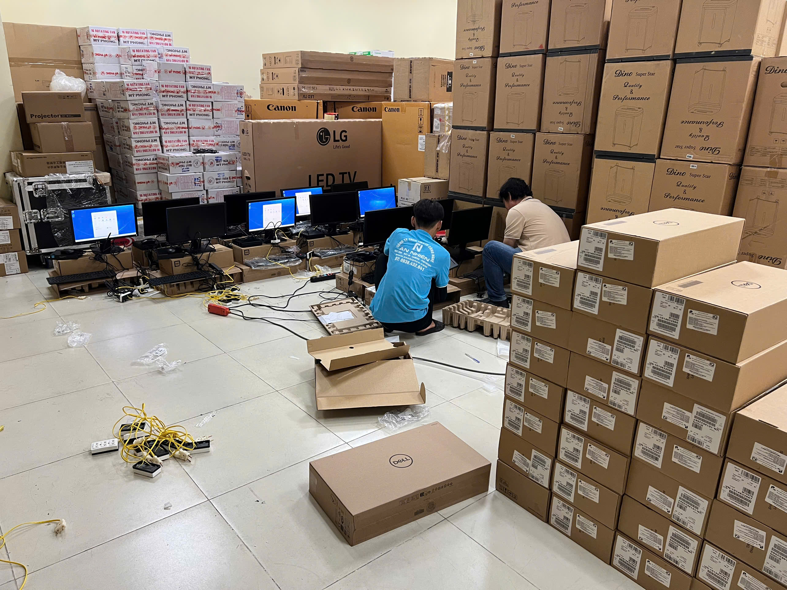 Dịch Vụ Lắp Đặt Hệ Thống Mạng Cho Nhà Xưởng Chuyên Nghiệp Tại TP.HCM – Công Nghệ An Nhiên