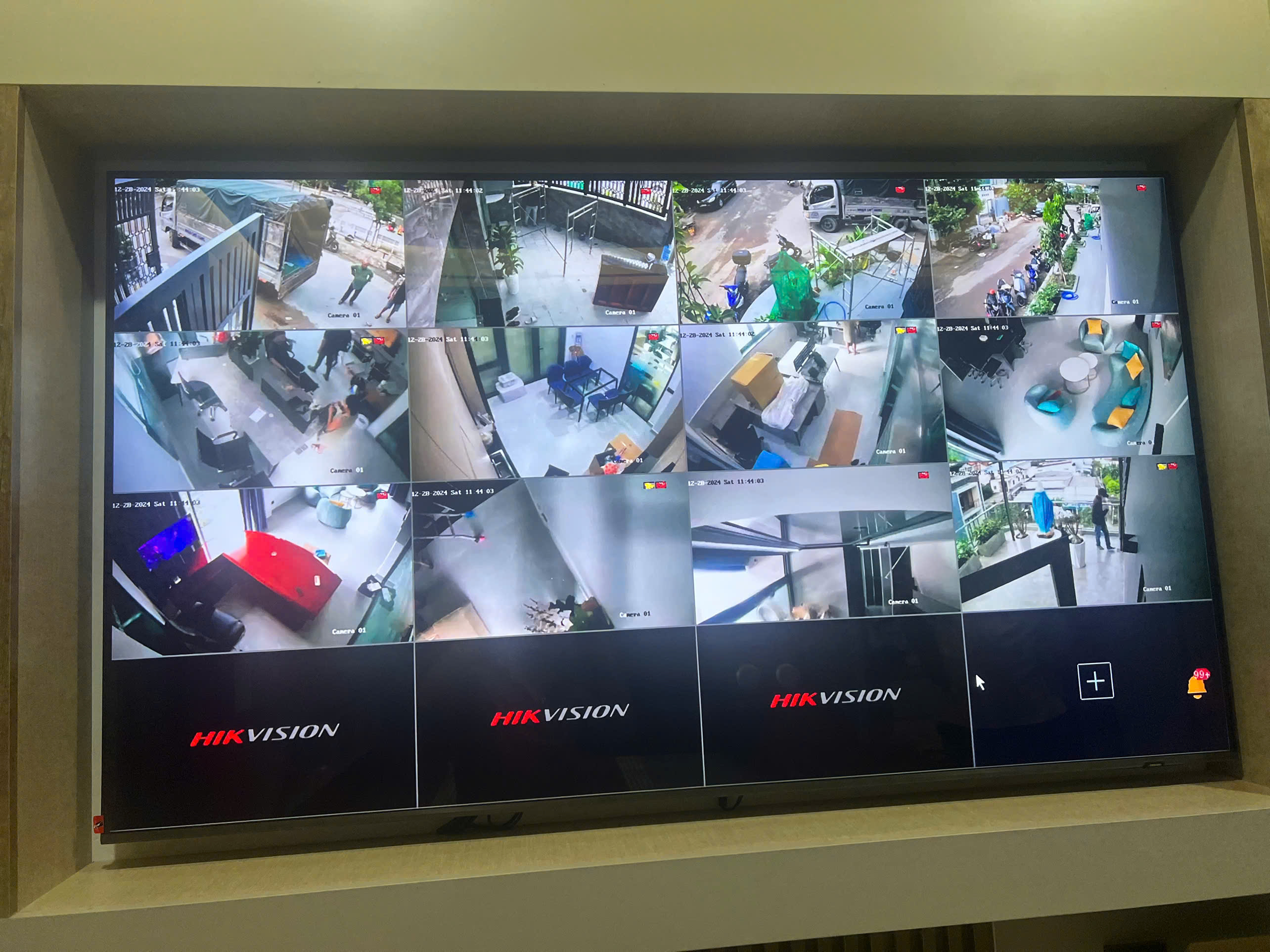 lắp đặt camera nhà xưởng camera PTZ Hikvision