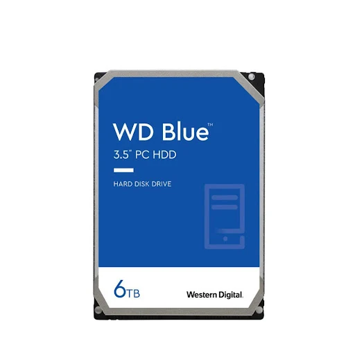 Ổ cứng gắn trong/ HDD WD 6TB Blue 5400RPM 256MB 3.5