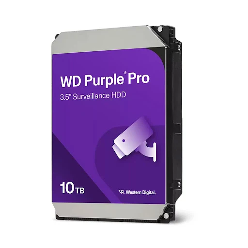 Ổ cứng camera Western Digital Purple Pro 10TB WD102PURP (3.5Inch/ 7200rpm/ 512MB/ SATA3)