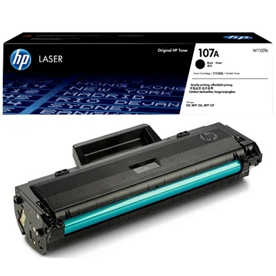 Hộp mực in laser chính hãng màu đen HP 107A (W1107A) – dùng cho máy in HP 107a/ 107w/ 135a/ 135w/ 137fnw