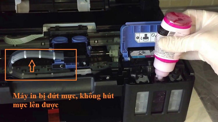 Sửa Máy in Canon G1020 G2020 G3020 - Báo lỗi đèn